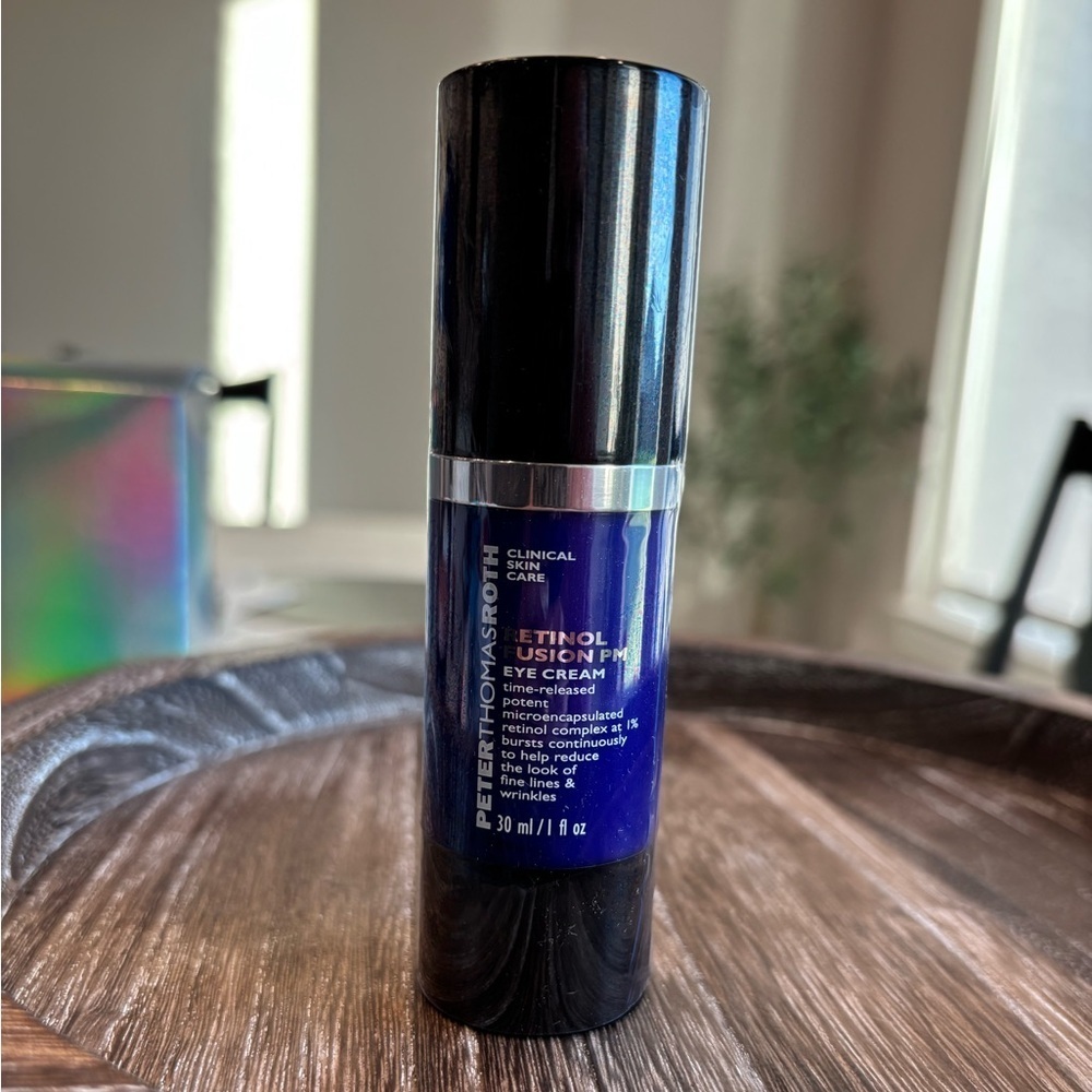 NEW Peter Thomas Roth Retinol Fusion PM Eye Cream 1oz Super Size Anti Aging